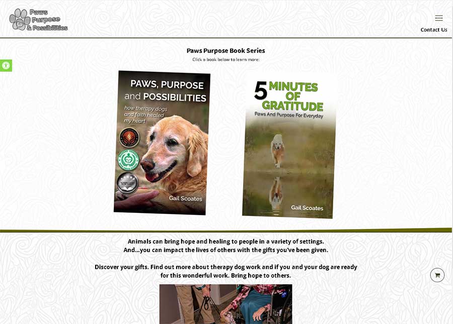Paws Purpose and Possibilities Book