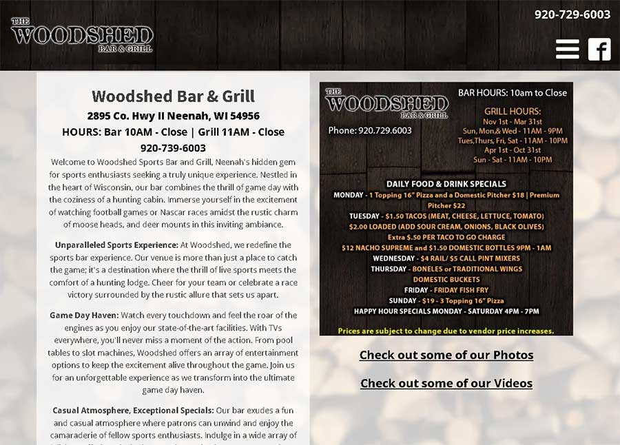 Woodshed Bar and Grill